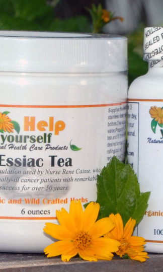 essiac tea and capsules